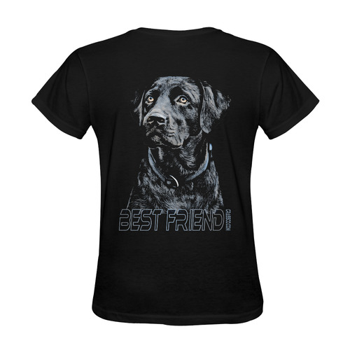 LABRADOR DOG BEST FRIEND III Sunny Women's T-shirt (Model T05)