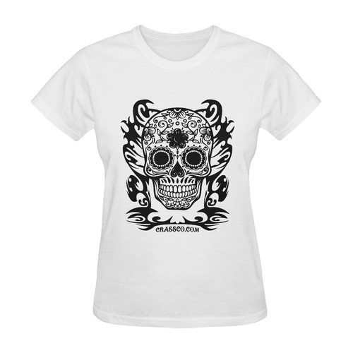 SKULL CRASSCO DESTINATION Sunny Women's T-shirt (Model T05)