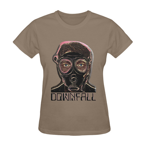 MASK INFERNO DOWNFALL II Sunny Women's T-shirt (Model T05)