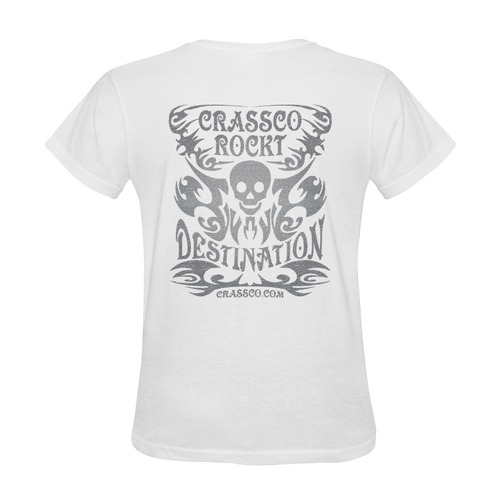 SKULL CRASSCO DESTINATION Sunny Women's T-shirt (Model T05)