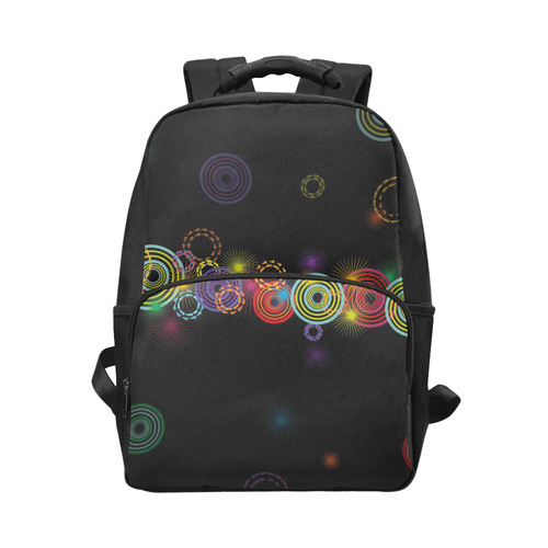 Fireworks: Exploding Shapes and Colours Unisex Laptop Backpack (Model 1663)