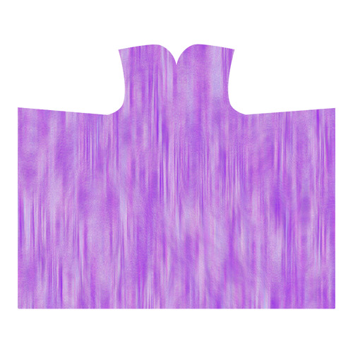Purple Lavender Splash Hooded Blanket 60''x50''