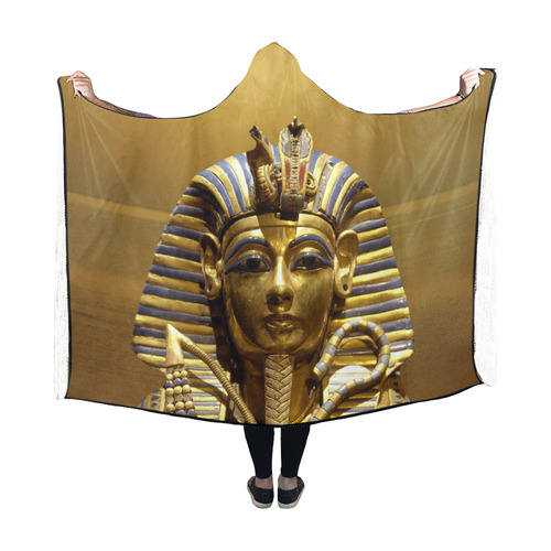 Egypt King Tut Hooded Blanket 60''x50''