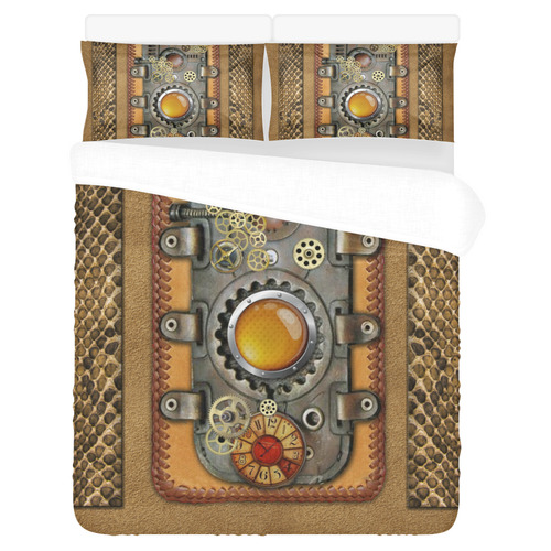 Steampunk art 3-Piece Bedding Set