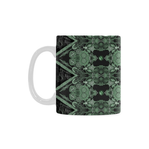 brown green ה White Mug(11OZ)
