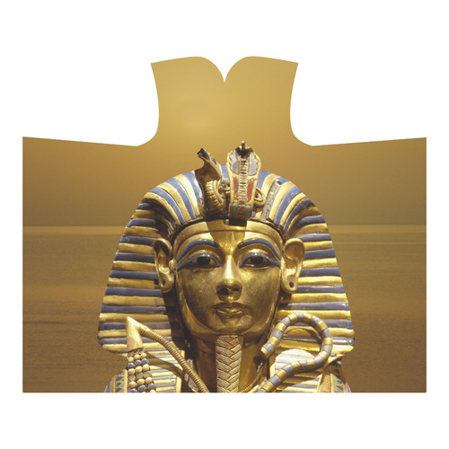 Egypt King Tut Hooded Blanket 60''x50''