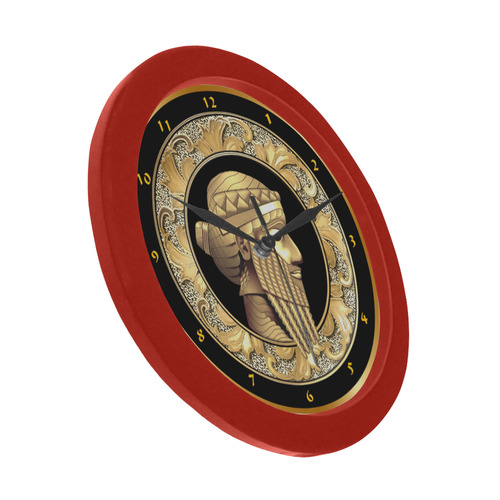 Sargon II Wall Clock Circular Plastic Wall clock