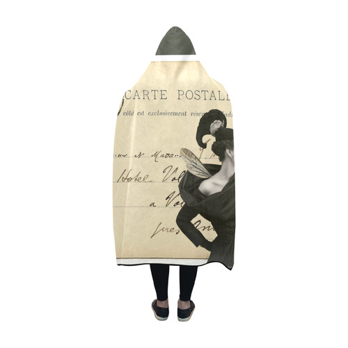 La Dame d'Amsterdan Hooded Blanket 60''x50''
