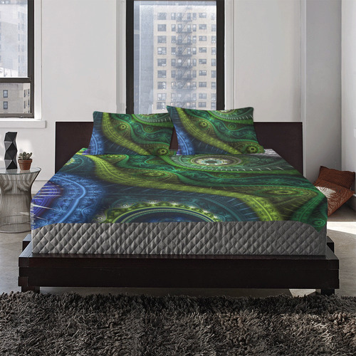 creative digital movements 3-Piece Bedding Set