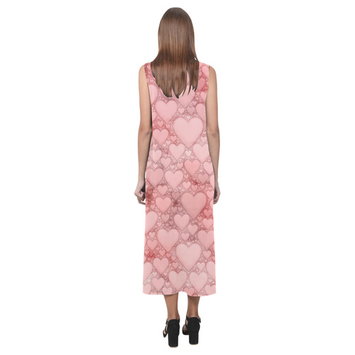 Hearts and Hearts, by JamColors Phaedra Sleeveless Open Fork Long Dress (Model D08)