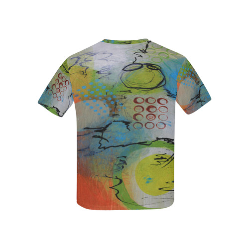 Flying in the Clouds Kids' All Over Print T-shirt (USA Size) (Model T40)