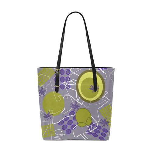 Abstract 8 purple Euramerican Tote Bag/Small (Model 1655)