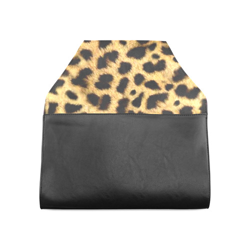 leopard print ladies clutch Clutch Bag (Model 1630)