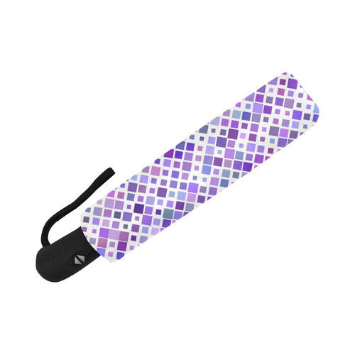 Purple Squared Auto-Foldable Umbrella (Model U04)