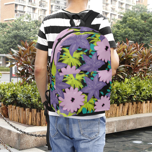 Tropical Violet Unisex Classic Backpack (Model 1673)