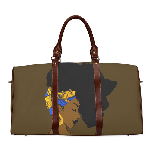 Fro African Travel Bag Waterproof Travel Bag/Large (Model 1639)