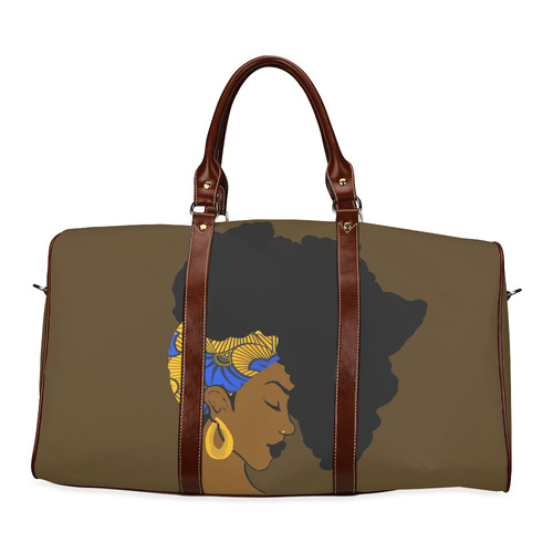 Fro African Travel Bag Waterproof Travel Bag/Large (Model 1639)