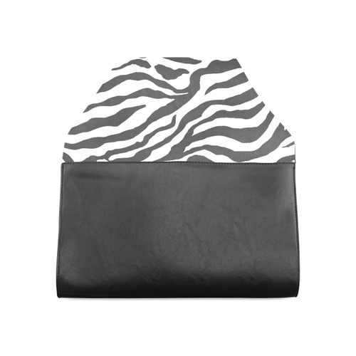 zebra clutch Clutch Bag (Model 1630)