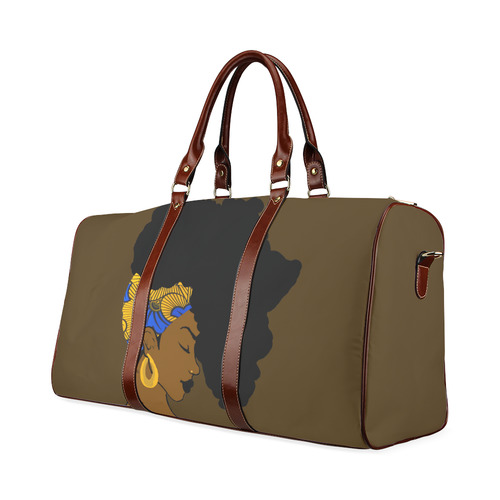 Fro African Travel Bag Waterproof Travel Bag/Large (Model 1639)