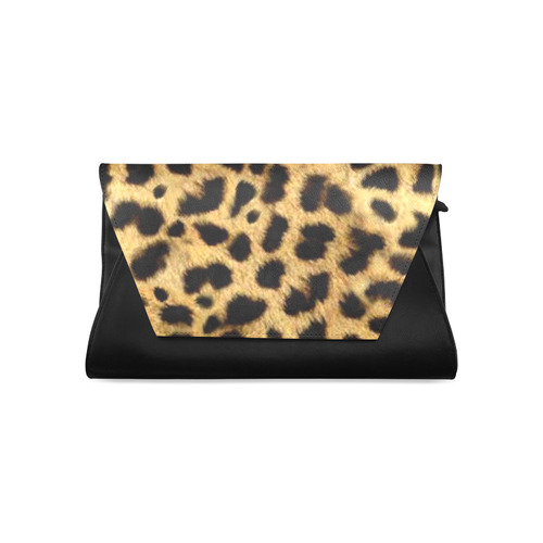 leopard print ladies clutch Clutch Bag (Model 1630)
