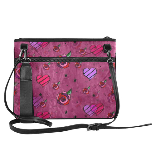 Dream of Rose by Popart Lover Slim Clutch Bag (Model 1668)