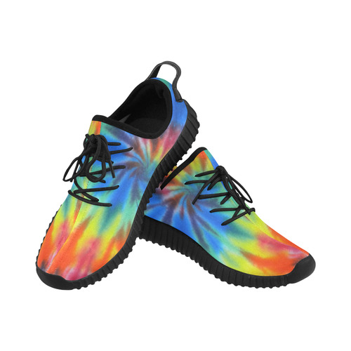 Womens Running Shoes Tie Dye Rainbow 