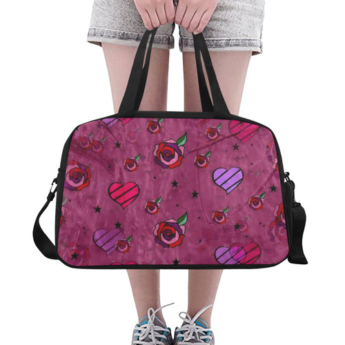 Dream of Rose by Popart Lover Fitness Handbag (Model 1671)