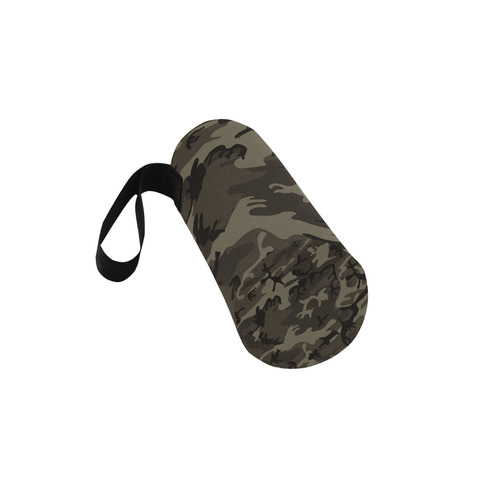 Camo Grey Neoprene Water Bottle Pouch/Medium