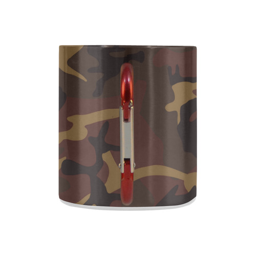 Camo Dark Brown Classic Insulated Mug(10.3OZ)