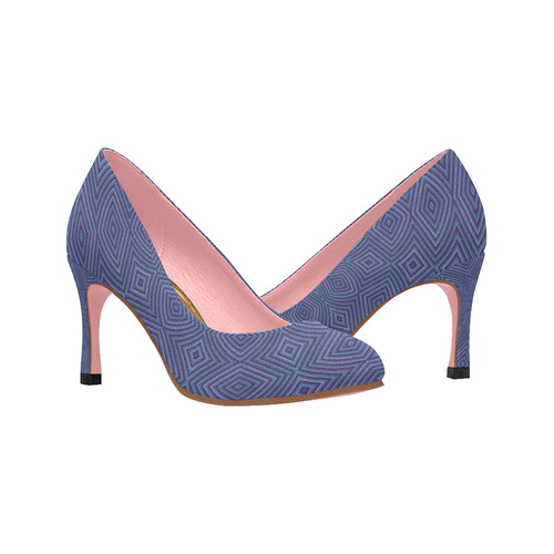 purple 3 inch heels