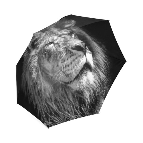 Proud Young Lion umbrella Foldable Umbrella (Model U01)