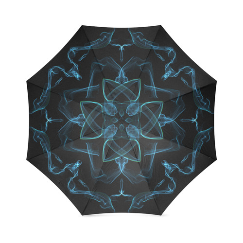 Soul Search in blue Foldable Umbrella (Model U01)