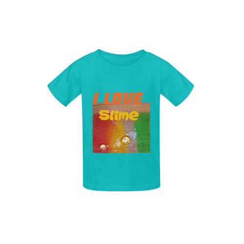 kids slime Kid's  Classic T-shirt (Model T22)