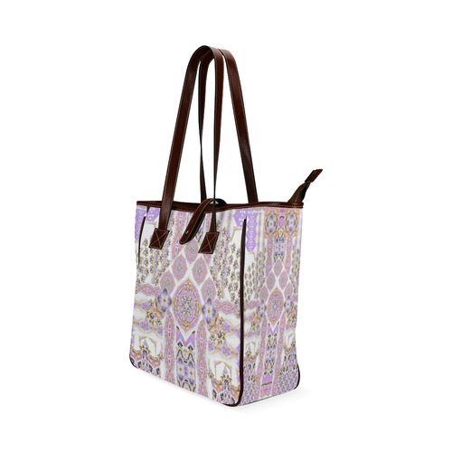 mandala spirit violet pastel Classic Tote Bag (Model 1644)