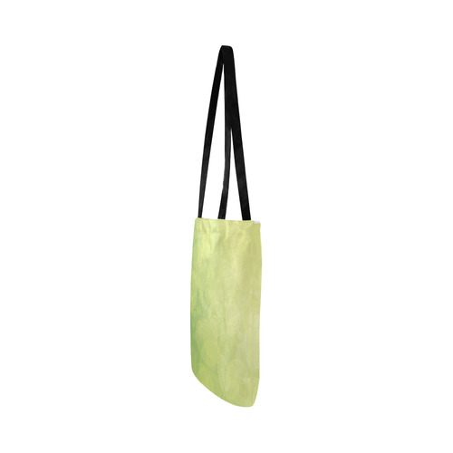 abstract bokeh green lime texture Reusable Shopping Bag Model 1660 (Two sides)