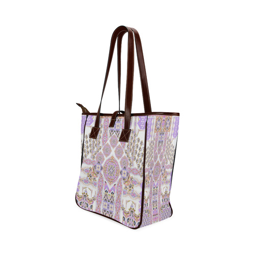 mandala spirit violet pastel Classic Tote Bag (Model 1644)