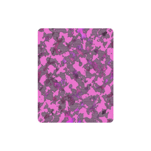 CAMOUFLAGE GIRLY PINK MOUSEPAD Rectangle Mousepad