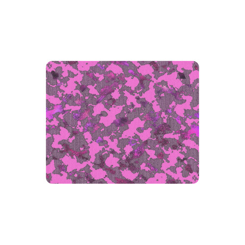 CAMOUFLAGE GIRLY PINK MOUSEPAD Rectangle Mousepad