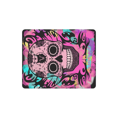 SKULL CRASSCO PINK MOUSEPAD Rectangle Mousepad