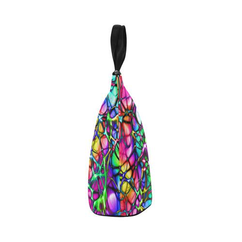 alive 5 (abstract) by JamColors Nylon Lunch Tote Bag (Model 1670)