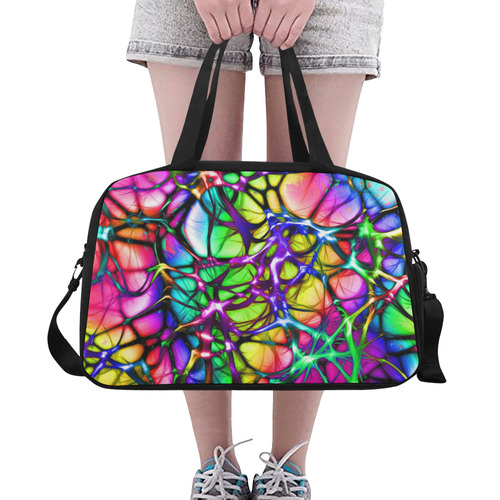 alive 5 (abstract) by JamColors Fitness Handbag (Model 1671)