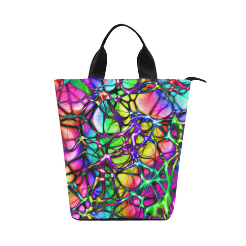 alive 5 (abstract) by JamColors Nylon Lunch Tote Bag (Model 1670)