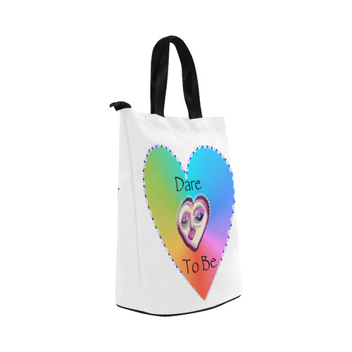 Dare to Be Nylon Lunch Tote Bag (Model 1670)