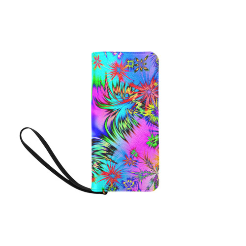 alive 4 (abstract) by JamColors Women's Clutch Purse (Model 1637)
