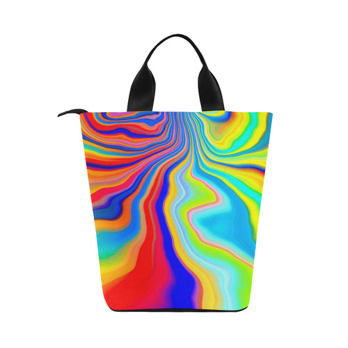 alive 3 (abstract) by JamColors Nylon Lunch Tote Bag (Model 1670)