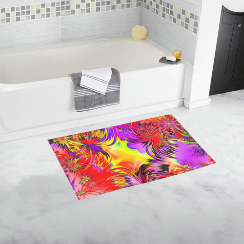 alive 4B (abstract) by JamColors Bath Rug 16''x 28''