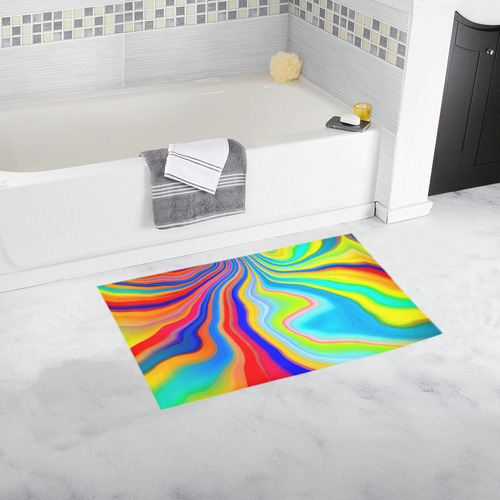 alive 3 (abstract) by JamColors Bath Rug 16''x 28''