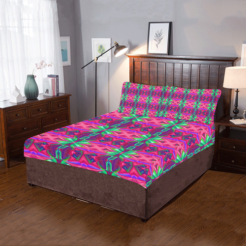 Colorful Ornament B 3-Piece Bedding Set