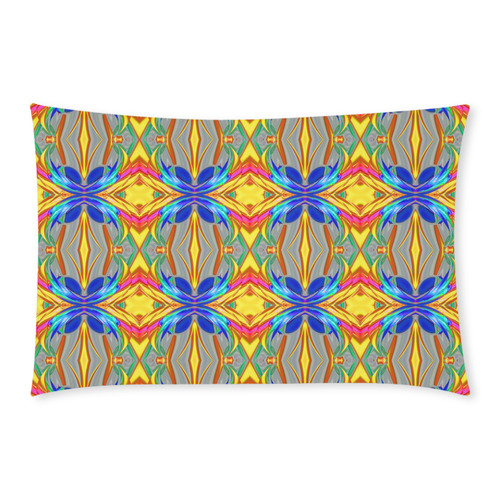 Abstract Colorful Ornament A 3-Piece Bedding Set