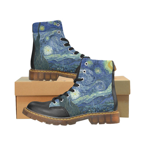 van gogh boots print
